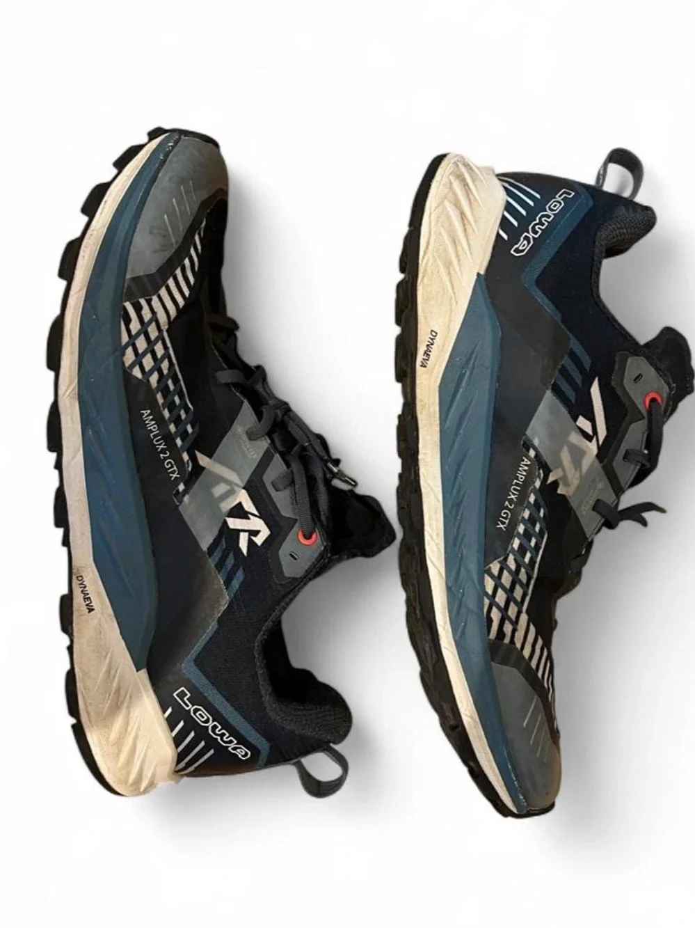 Lowa Navy and Light Blue Trail Shoes